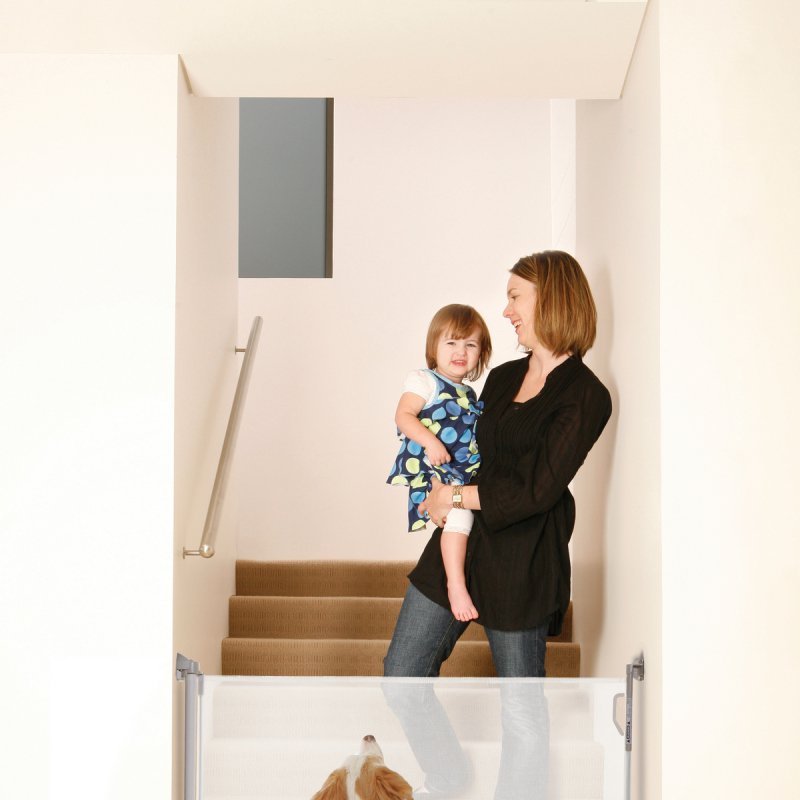 Dreambaby - Bramka zabezpieczająca Roll Up (W: 140cm x H: 86,5cm) - biała