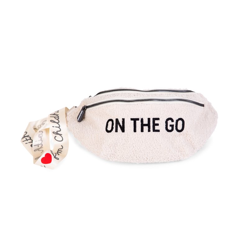 Childhome Nerka Banana Bag Teddy Bear White (Limited Edtion) CHILDHOME