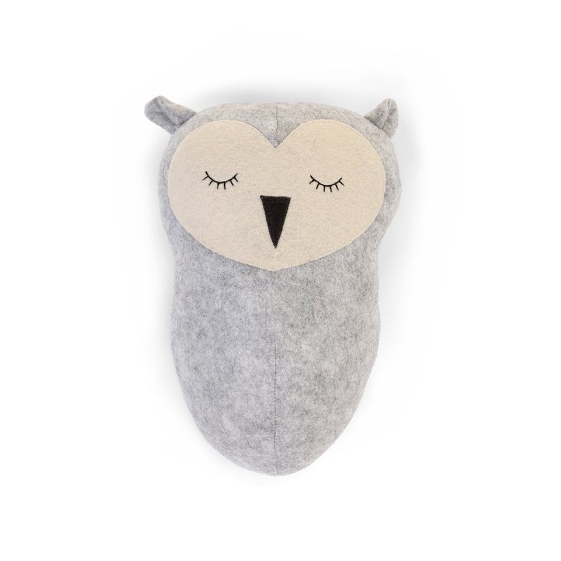 CHILDHOME - Filcowa głowa sowy na ścianę