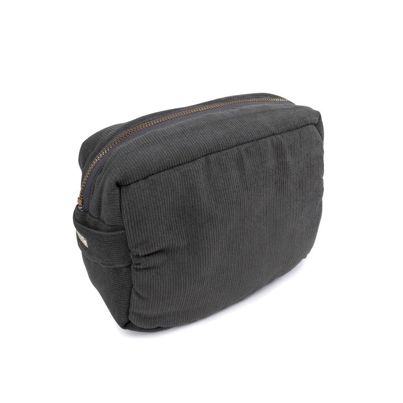 Filibabba Kosmetyczka mała Sztruks Stone Grey FILIBABBA