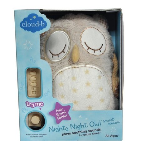 Cloud b&#174; Nighty Night Owl Smart Sensor&#8482; - Pozytywka Sowa Cloud B