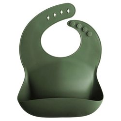 Mushie - śliniak silikonowy Forest Green mushie