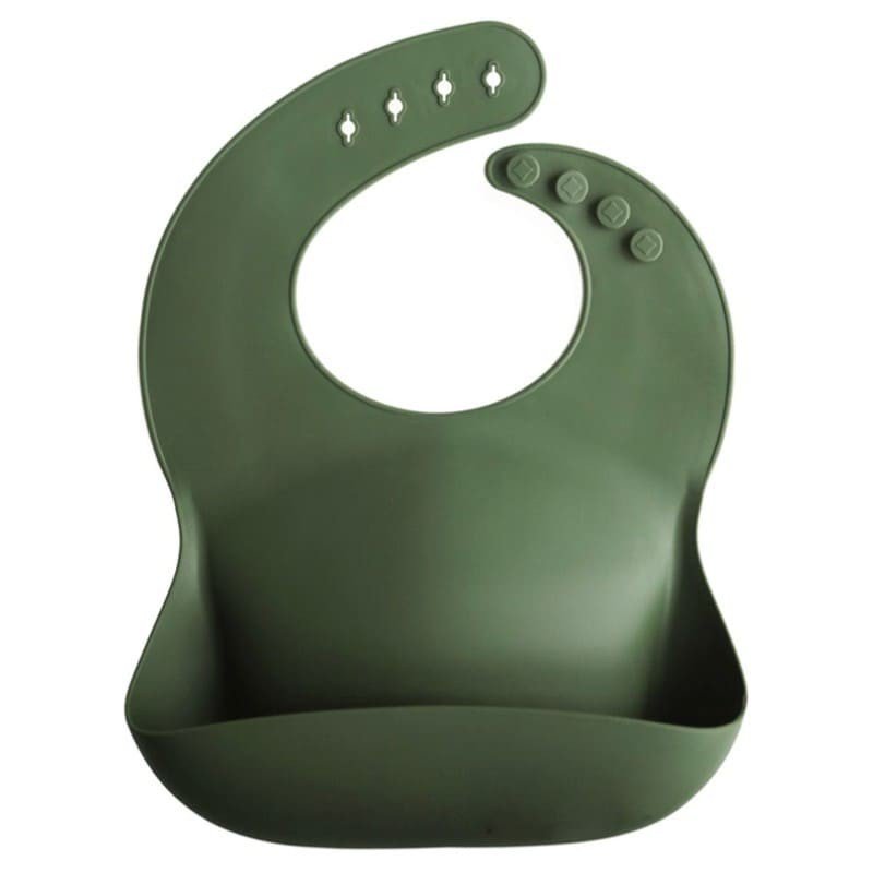 Mushie - śliniak silikonowy Forest Green mushie