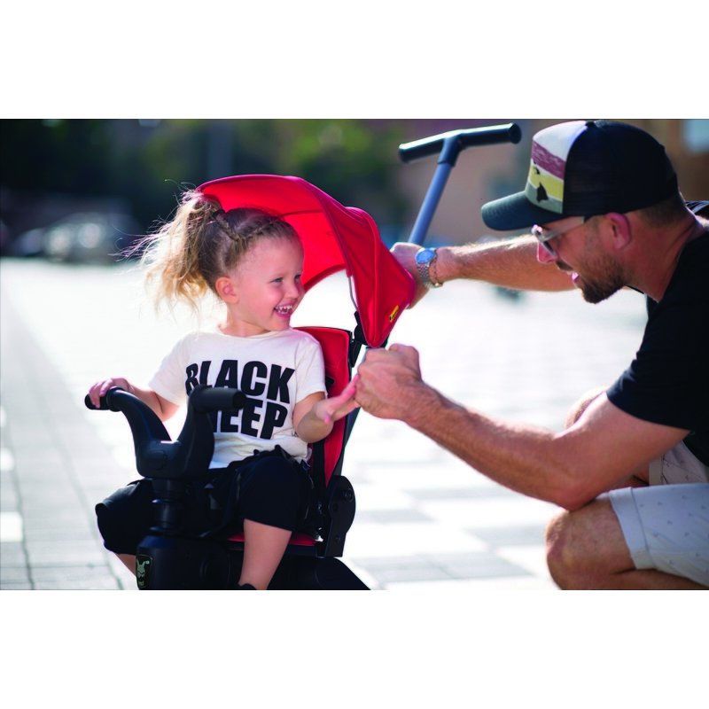 Składany rowerek trójkołowy Doona LIKI S3  5w1 - szary Doona Liki