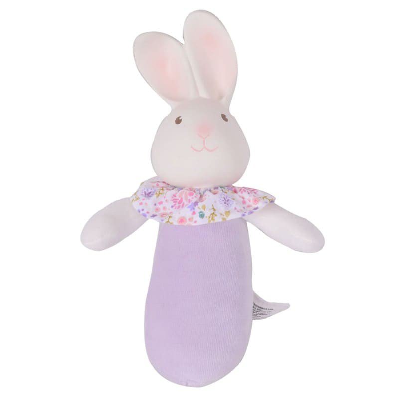 Meiya and Alvin - Meiya & Alvin - Havah Bunny Organic SOFT Squeaker z kauczukową główką