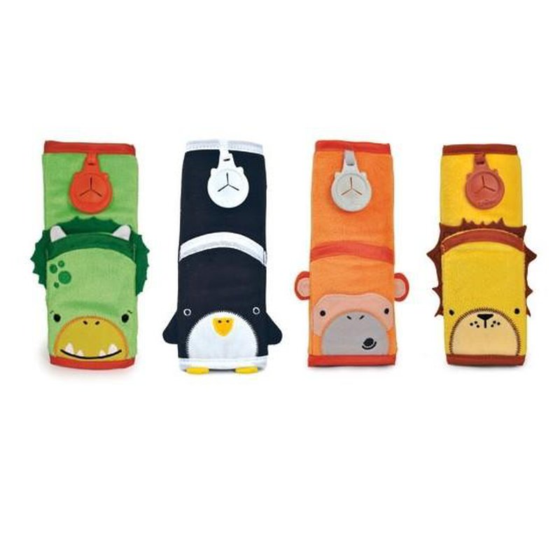 Trunki - Nakładka na pas samochodowy Snoozihedz - małpka Mylo