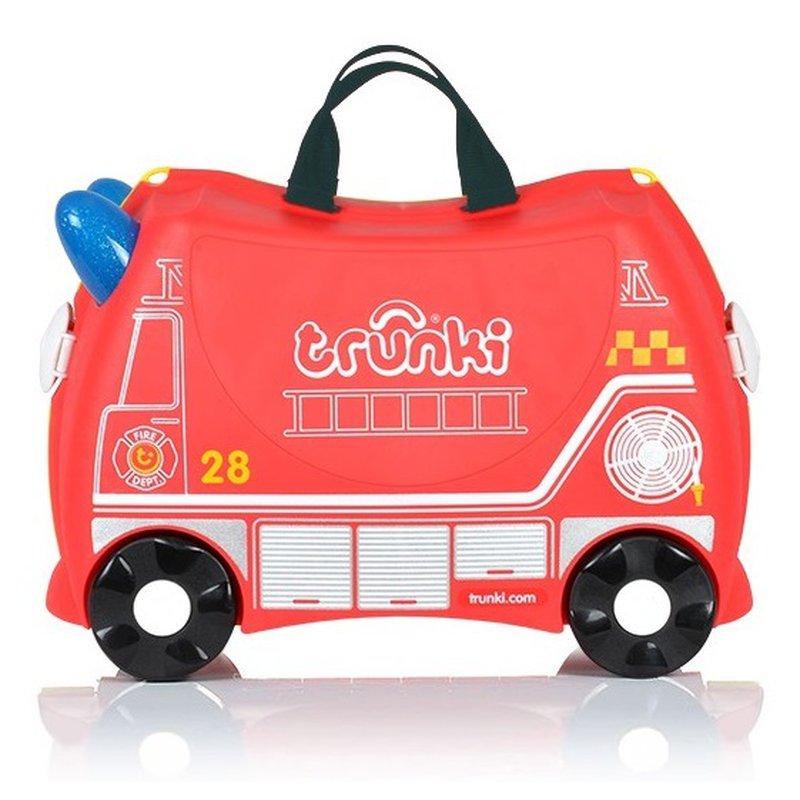 Trunki - Jeżdząca walizeczka - Wóz strażacki Frank