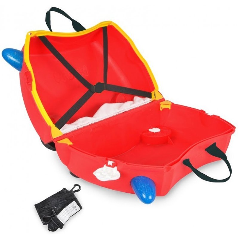 Trunki - Jeżdząca walizeczka - Wóz strażacki Frank