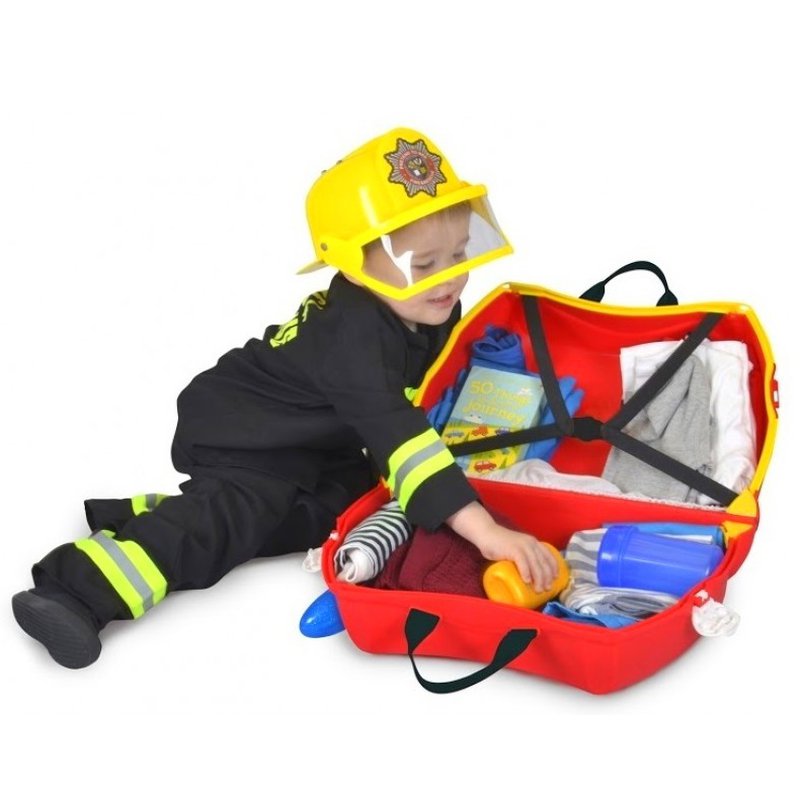 Trunki - Jeżdząca walizeczka - Wóz strażacki Frank