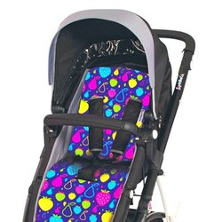 CuddleCo - Wkładka do wózka Comfi-Cush - Tutti Frutti