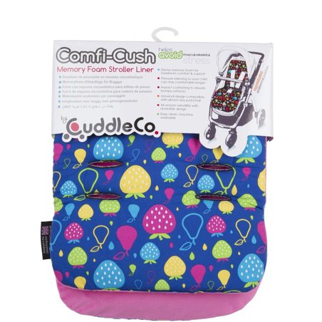 CuddleCo - Wkładka do wózka Comfi-Cush - Tutti Frutti