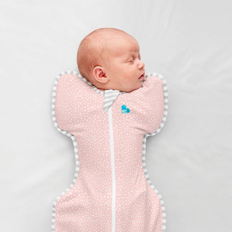 Love to Dream - Otulacz Swaddle UP - rozmiar S - różowy - ETAP 1 - 1.0 TOG Bamboo