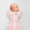 Love to Dream - Otulacz Swaddle UP - rozmiar S - różowy - ETAP 1 - 1.0 TOG Bamboo