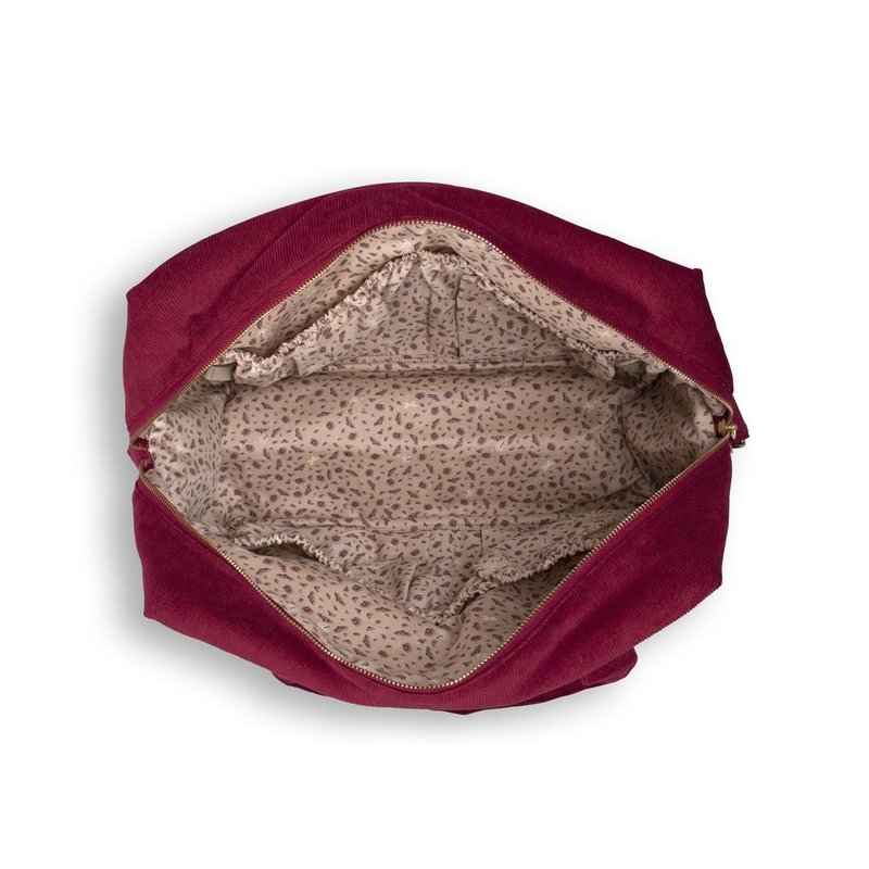 Filibabba Torba Nursing bag Sztruks Deeply Red FILIBABBA