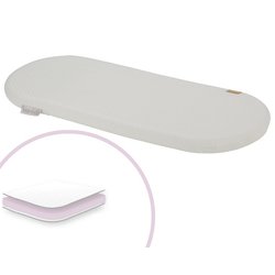 CuddleCo - Materac do kosza Mojżesza Little Me 66x28 cm bambus