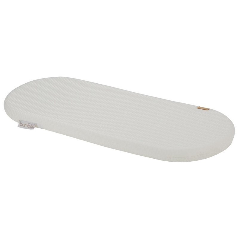 CuddleCo - Materac do kosza Mojżesza Little Me 66x28 cm bambus