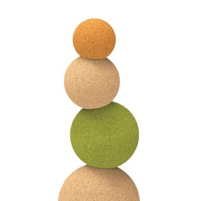 Elou - Ekologiczne klocki korkowe - Kule