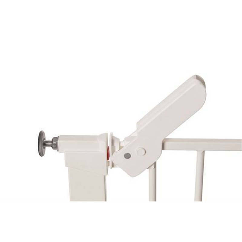 Bramka ochronna Baby Dan PREMIER + 2 rozszerzenia - biała