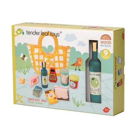 Torba z zakupami, art. spożywcze, Tender Leaf Toys tender leaf toys Torba z zakupami, art. spożywcze, Tender Leaf Toys tender leaf toys