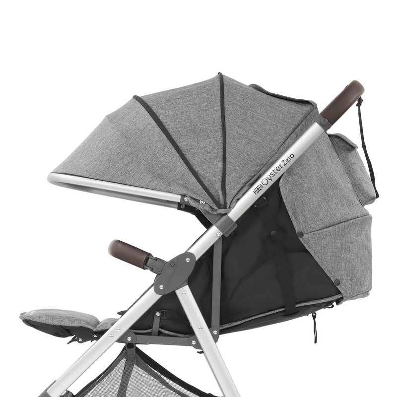 Wózek spacerowy Oyster Zero - szary - Mercury