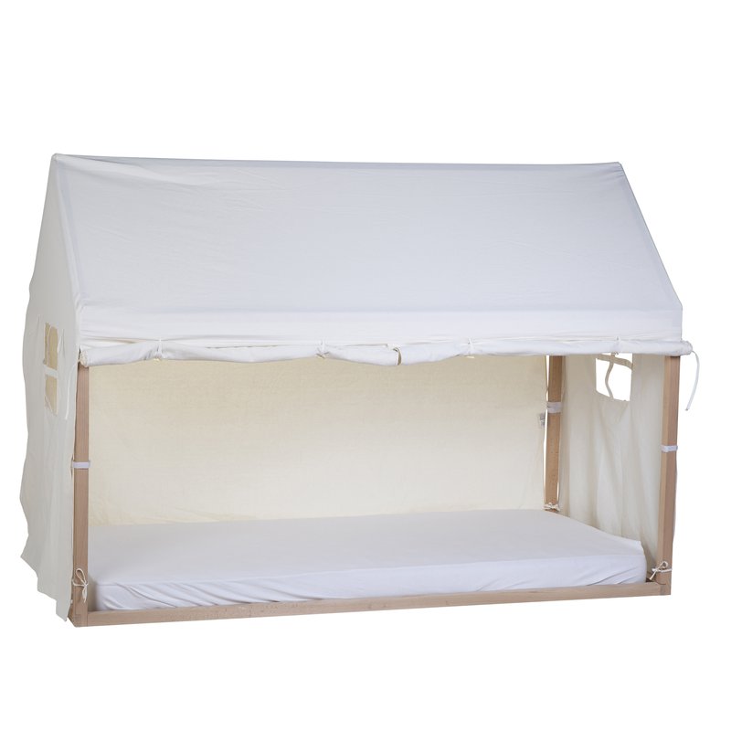 Childhome Pokrowiec do ramy Tipi Domek 90 x 200 cm White CHILDHOME