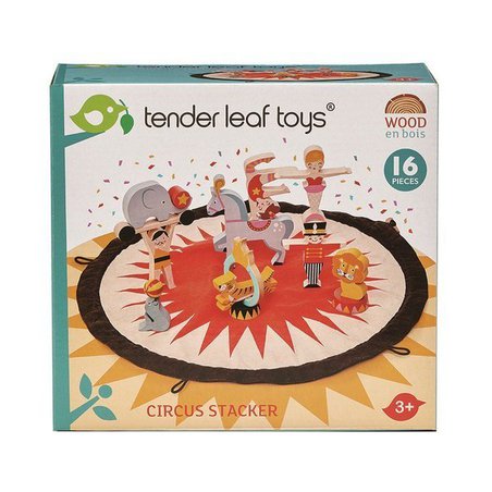 Mata z drewnianymi zabawkami - Akrobaci, Tender Leaf Toys tender leaf toys