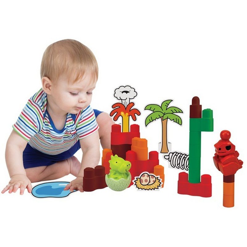 K's Kids - Klocki Popboblocs Zbuduj sam - Dinozaur