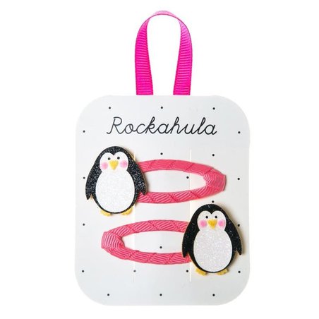 Rockahula Kids - spinki do włosów Penguin Glitter