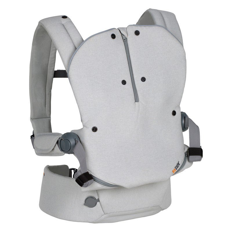 BeSafe tekstylia - Nosidełko dla dziecka BeSafe Haven - Premium - szare