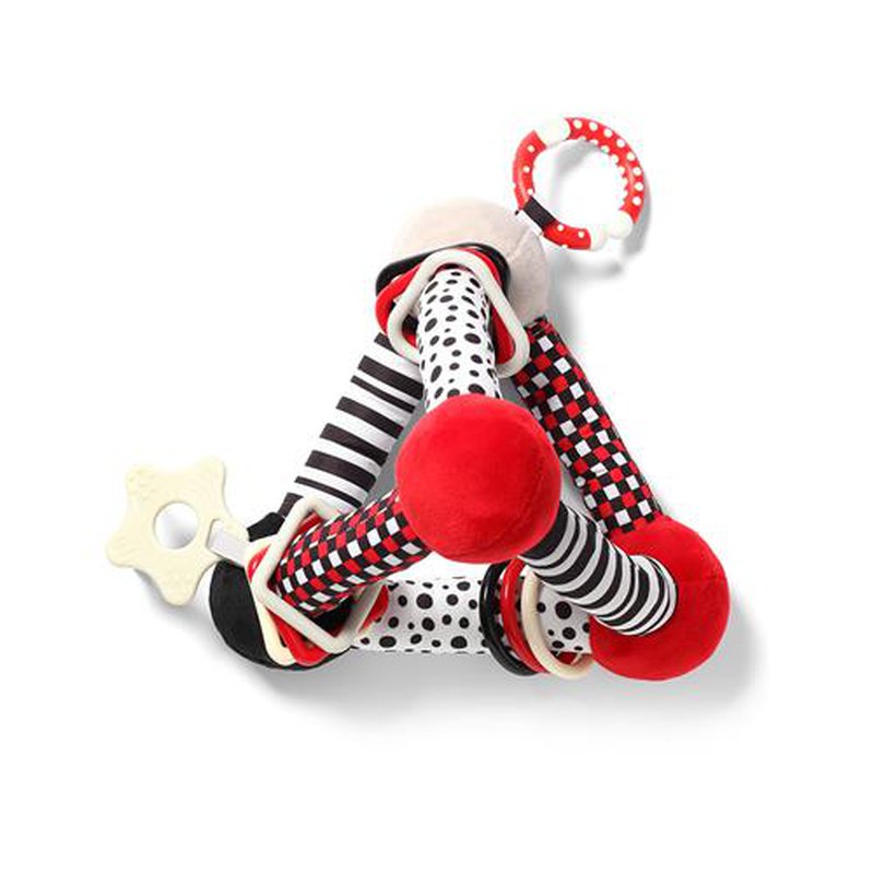 BABYONO - 783 Zabawka edukacyjna TINY YOGA TRIANGLE C-MORE COLLECTION
