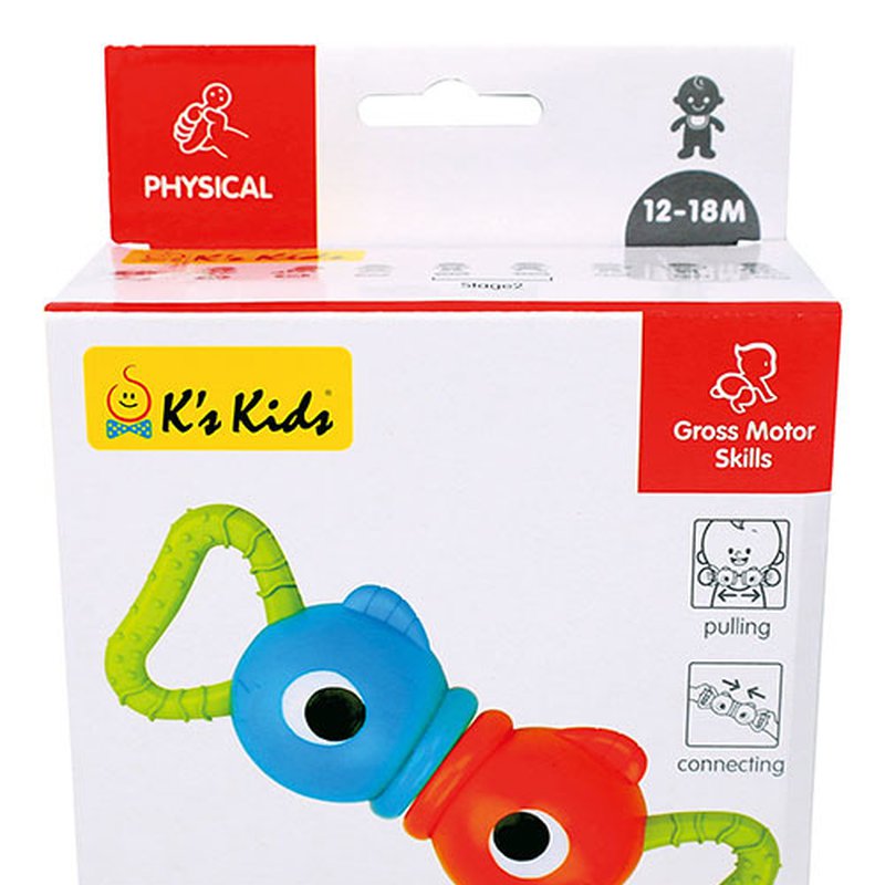 K's Kids First Developmental Toys - Zabawka edukacyjna dla dziecka - Całuśne Rybki