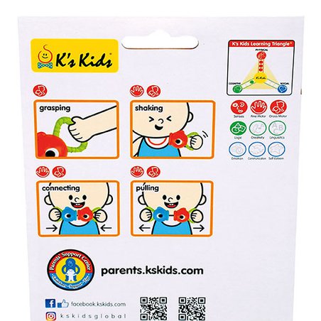K's Kids First Developmental Toys - Zabawka edukacyjna dla dziecka - Całuśne Rybki