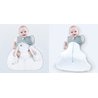 Love to Dream - Otulacz SWADDLE UP 50/50 do użycia z ortezą stawu biodrowego - szary L