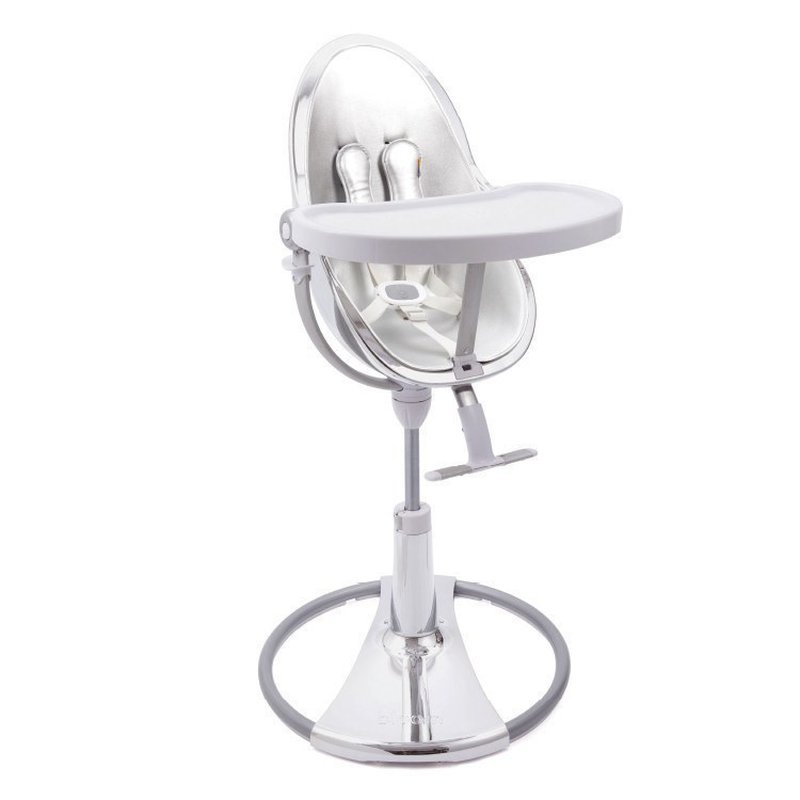 Bloom - Zestaw startowy - krzesełko Fresco Chrome - srebrny