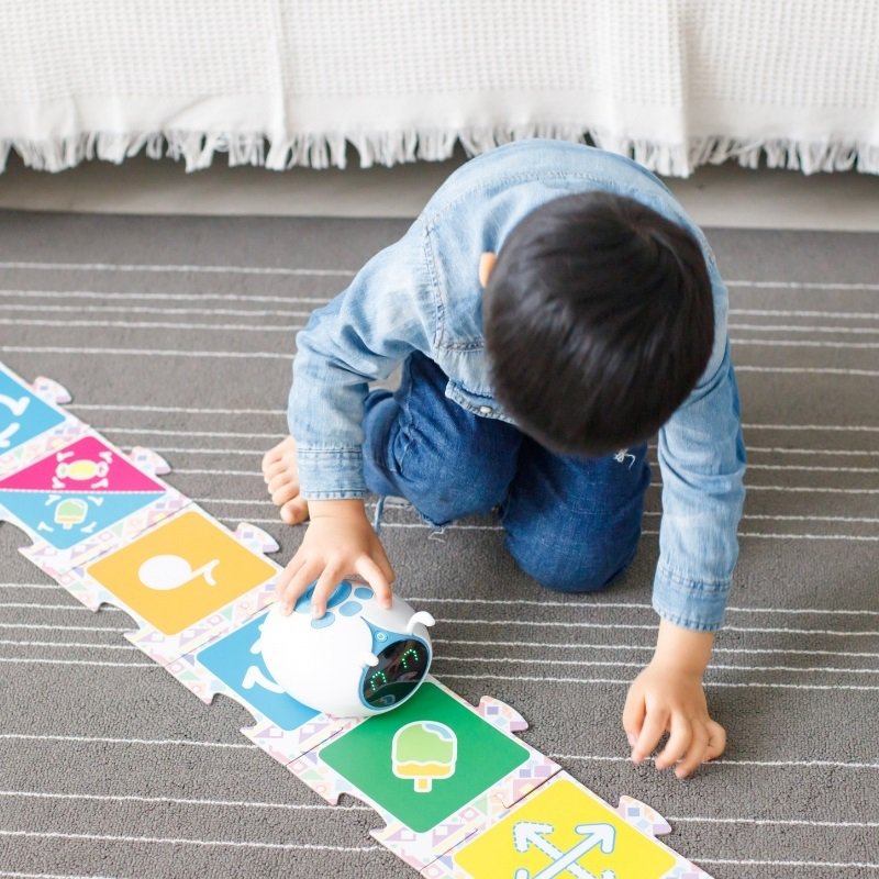 Alilo Inteligentny Robot Explorer M7 do nauki programowania -niebieski