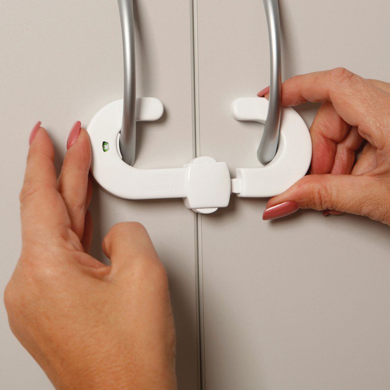 Dreambaby - Zamknięcie zabezpieczające ze wskaźnikiem EZY-Check