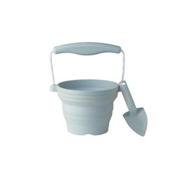 Funkit world - Silikonowe Wiaderko z łopatką Scrunch - Błękitny