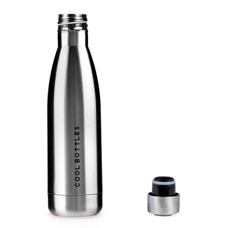 COOLBOTTLES - Cool Bottles Butelka termiczna 750 ml Metallic Silver