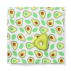 BABYONO - 536/01 Otulacz z muślinu bambusowego + grzechotka