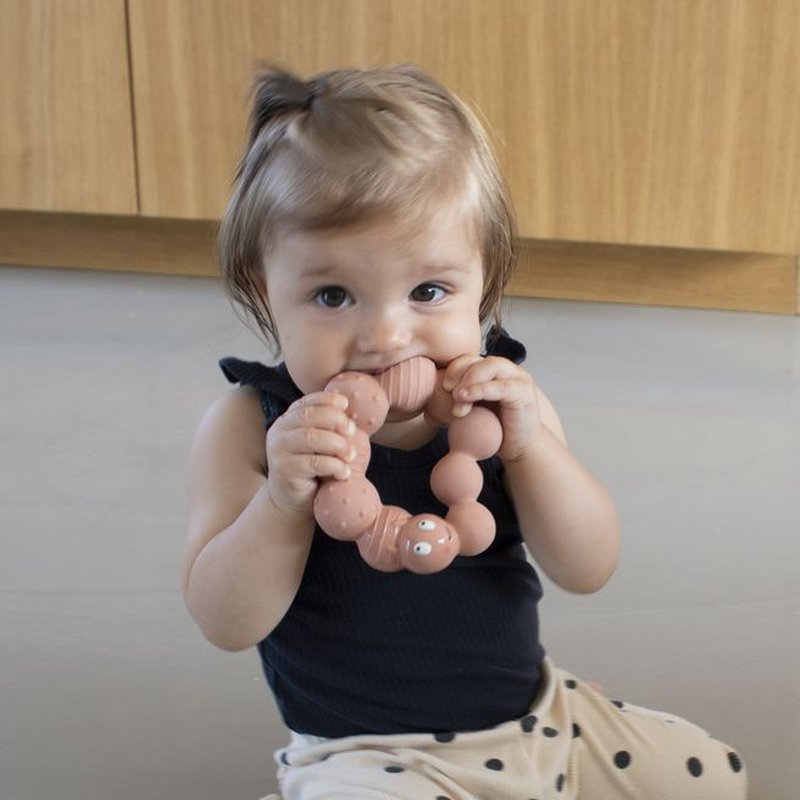 Filibabba Gryzak gumowy Gąsienica Lilly FILIBABBA