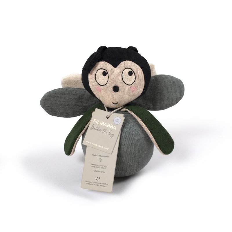 Filibabba Pluszowa wańka wstańka Robaczek Balder FILIBABBA