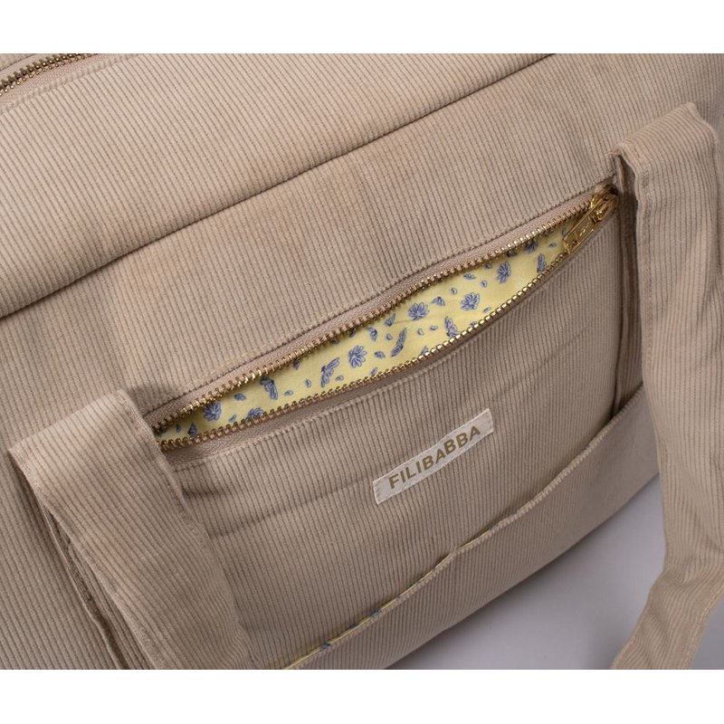 Filibabba Torba Nursing bag Sztruks Doeskin FILIBABBA
