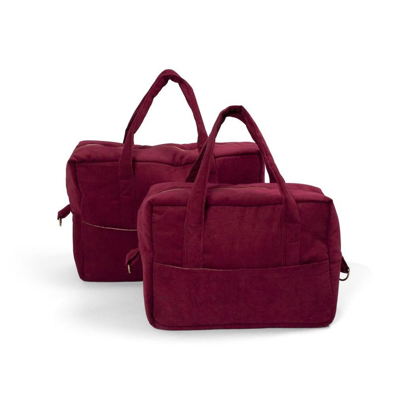 Filibabba Torba dla mamy Sztruks Deeply Red FILIBABBA