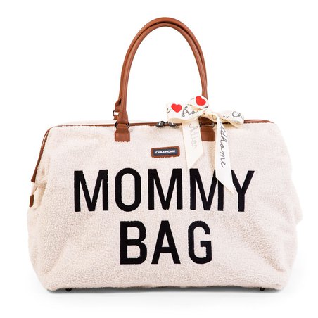 Childhome Torba Mommy Bag Teddy Bear White (Limited Edition) CHILDHOME