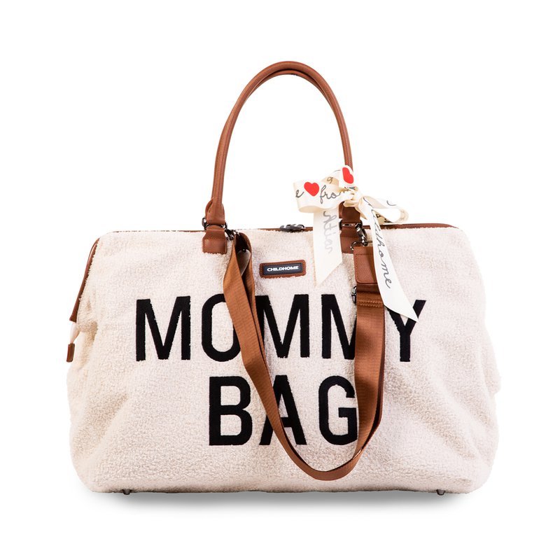 Childhome Torba Mommy Bag Teddy Bear White (Limited Edition) CHILDHOME