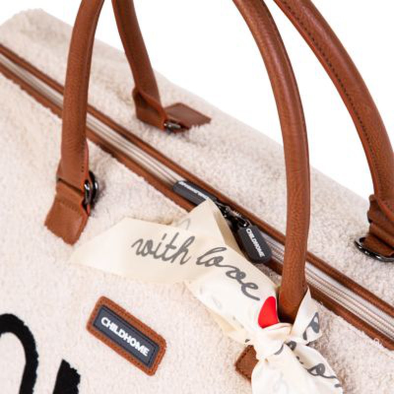 Childhome Torba Mommy Bag Teddy Bear White (Limited Edition) CHILDHOME