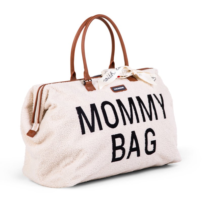 Childhome Torba Mommy Bag Teddy Bear White (Limited Edition) CHILDHOME