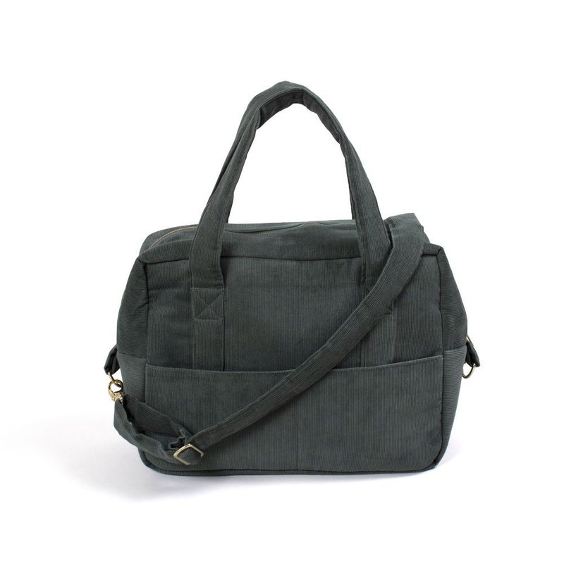 Filibabba Torba Nursing bag Sztruks Pine Green FILIBABBA