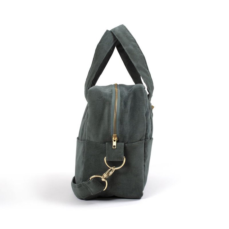 Filibabba Torba Nursing bag Sztruks Pine Green FILIBABBA