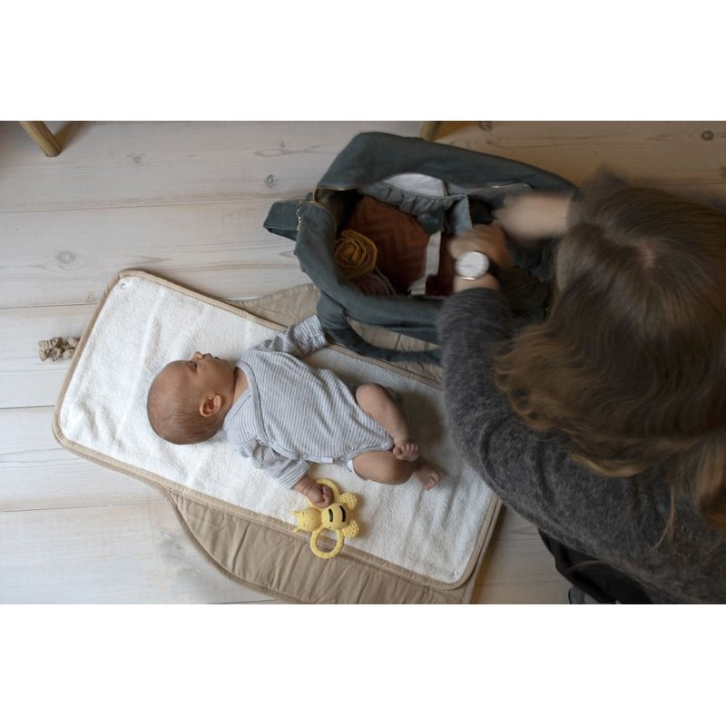 Filibabba Torba Nursing bag Sztruks Pine Green FILIBABBA